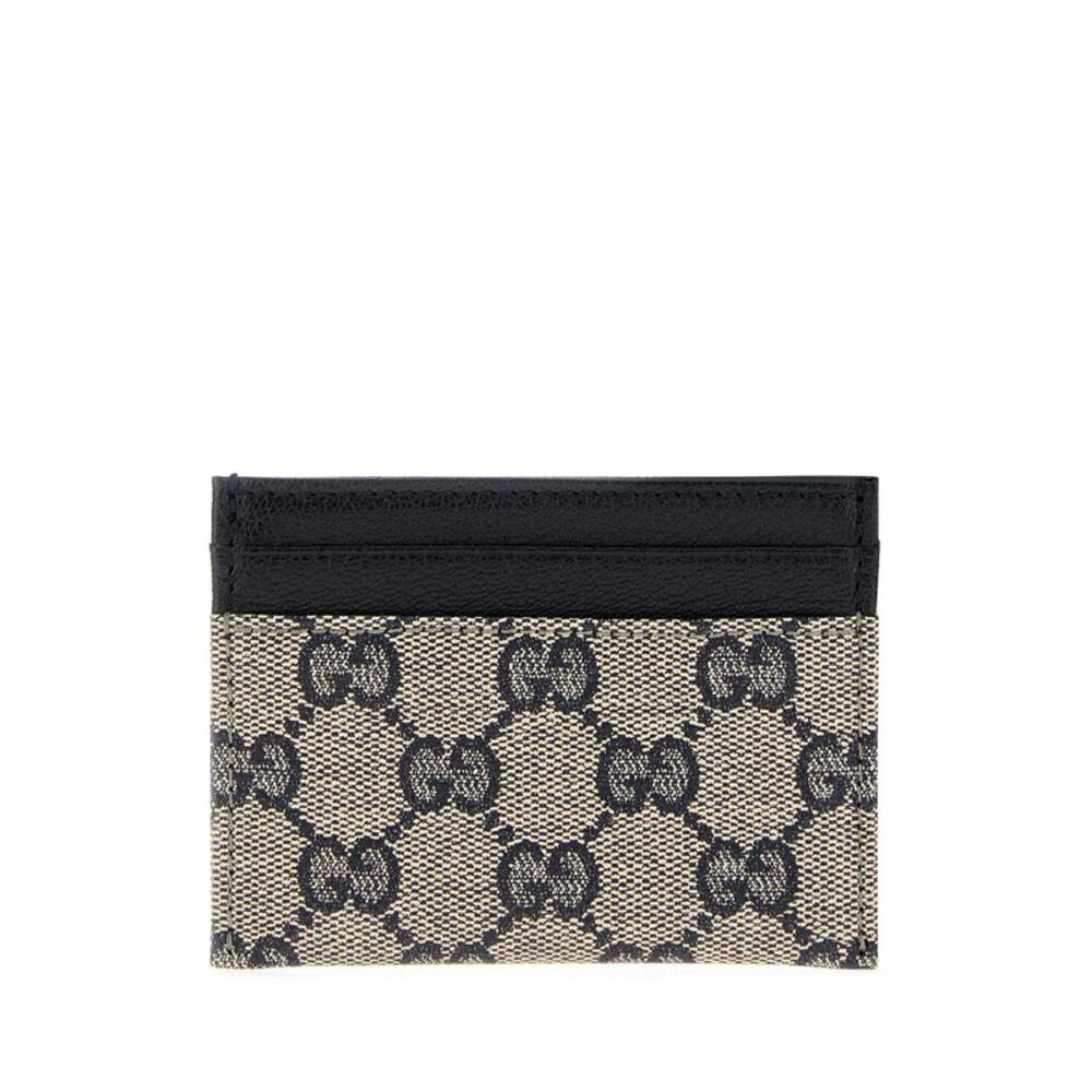 Gucci Men Printed Canvas Gucci Essence Classic Card Holder